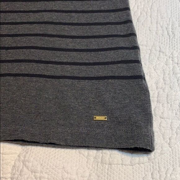 Tommy Hilfiger striped turtleneck sweater. Ombré stripes. Medium - Picture 8 of 8